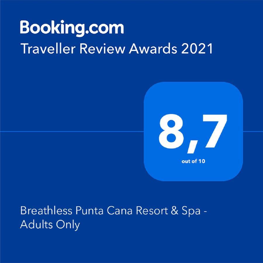 Breathless Punta Cana Resort & Spa (Adults Only) ภายนอก รูปภาพ 2021 TripAdvisor Certificate of Excellence